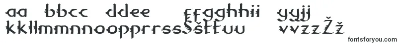 Czcionka Gypsyroad – litewskie czcionki