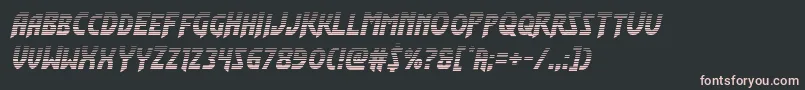Flashrogersgrad Font – Pink Fonts on Black Background