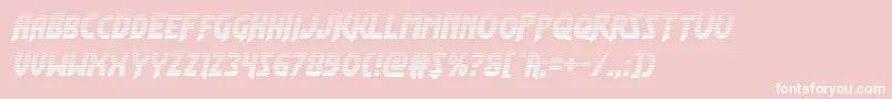 Flashrogersgrad Font – White Fonts on Pink Background
