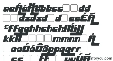 HuggyBearItalic font – slovak Fonts