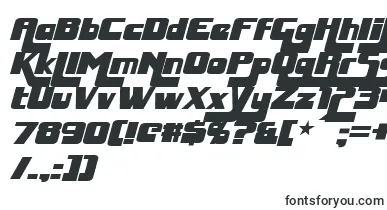 HuggyBearItalic font – Fonts For Blind