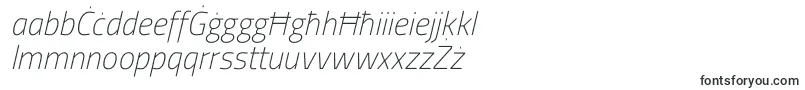 TitilliumwebExtralightitalic Font – Maltese Fonts