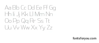 Обзор шрифта AthabascaCdEl