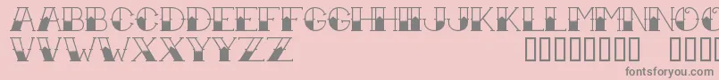 TattooInk Font – Gray Fonts on Pink Background