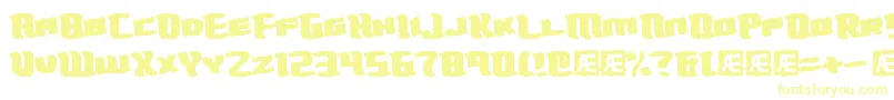 TurmoilBrk Font – Yellow Fonts