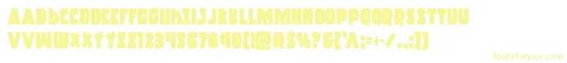 Racketsquadcond Font – Yellow Fonts