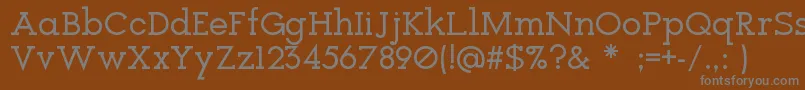 More about Icebreaker Font Icebreaker Font – Gray Fonts on Brown Background