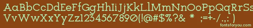 More about Icebreaker Font Icebreaker Font – Green Fonts on Brown Background