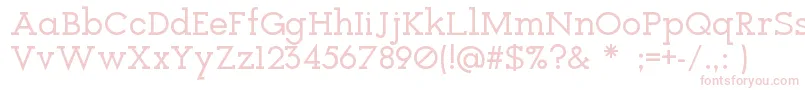 Icebreaker Font – Pink Fonts on White Background
