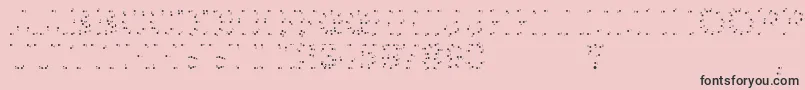 fuente Opointeafaire – Fuentes Negras Sobre Fondo Rosa