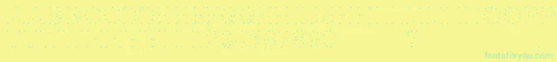 Подробнее о шрифте Opointeafaire Шрифт Opointeafaire – зелёные шрифты на жёлтом фоне