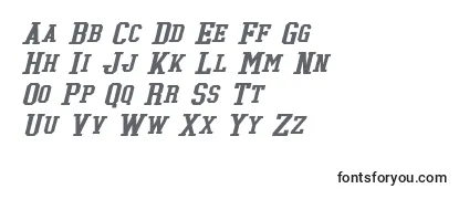 TonopahItalic Font