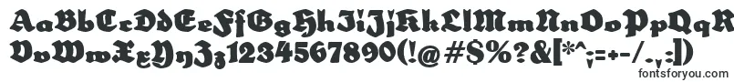 Schulzewerbekraft Font – Fonts for PixelLab