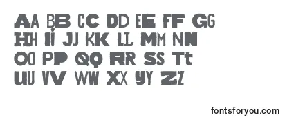 Bakuninregular-fontti