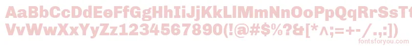 ChivoBlack Font – Pink Fonts