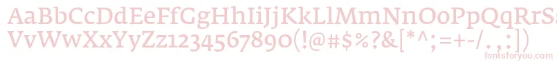 More about FedraserifaproNormal Font FedraserifaproNormal Font – Pink Fonts on White Background