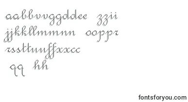 RondoTwinThin font – uzbek Fonts