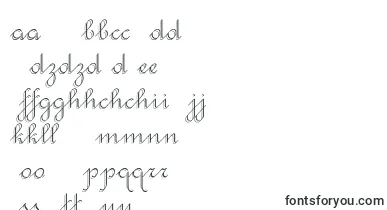 RondoTwinThin font – slovak Fonts
