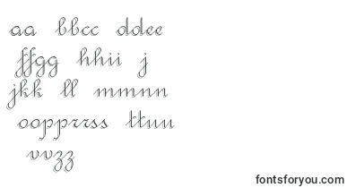 RondoTwinThin font – latvian Fonts