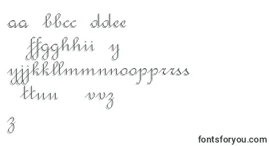 RondoTwinThin font – lithuanian Fonts