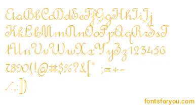 RondoTwinThin font – Orange Fonts