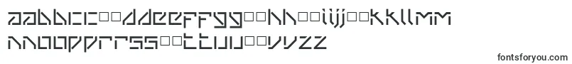 Więcej informacji o czcionce VanbergerStencil Czcionka VanbergerStencil – esperanto czcionki