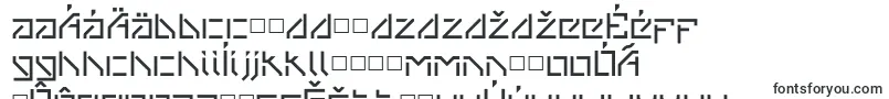 VanbergerStencil Font – Slovak Fonts