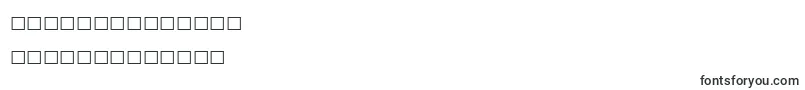 VanbergerStencil Font – Lao Fonts