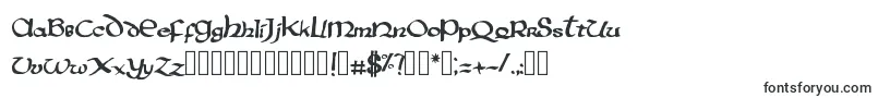 Шрифт PentagramsAurra – мужские шрифты