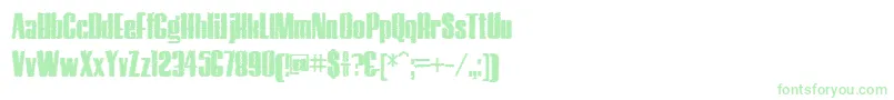 HostilTrash Font – Green Fonts