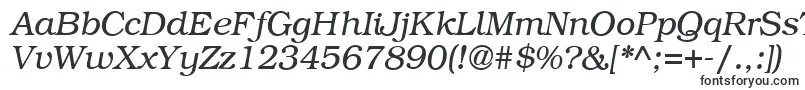 B791RomanItalic Font – Fonts for Discord