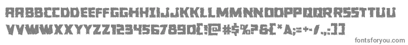 Шрифт Colossusjag – серые шрифты