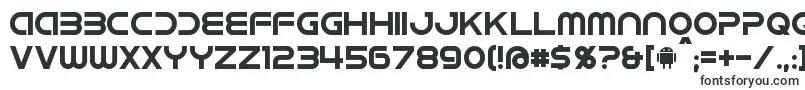 Idroid Font – Sci-Fi Fonts