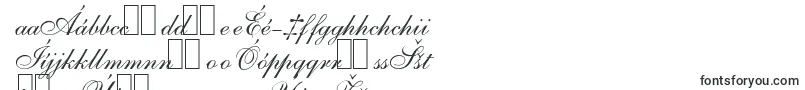 S721ScriptTwoRegular-Schriftart – tschechische Schriften