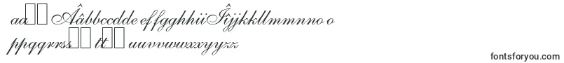 S721ScriptTwoRegular-Schriftart – rumänische Schriften