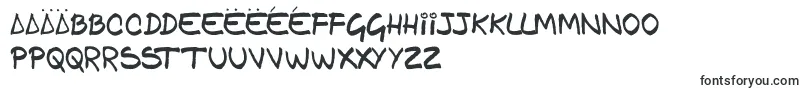 Gfamcomic-Schriftart – mazedonische Schriften