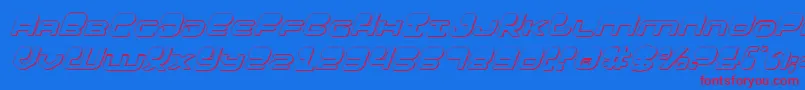 Подробнее о шрифте HypnoAgent3DItalic Шрифт HypnoAgent3DItalic – красные шрифты на синем фоне