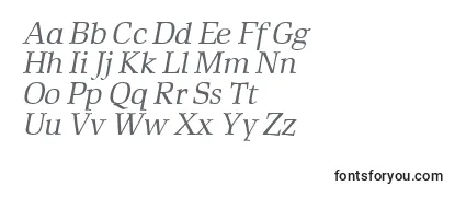 RustikaItalic Font