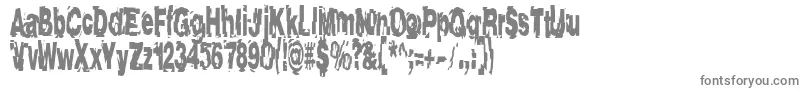 Aftershock Font – Gray Fonts