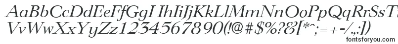 LingwoodserialItalic-fontti – Televisioon tarkoitetut fontit