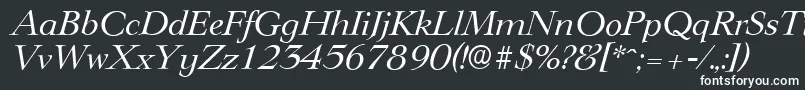 LingwoodserialItalic Font – White Fonts