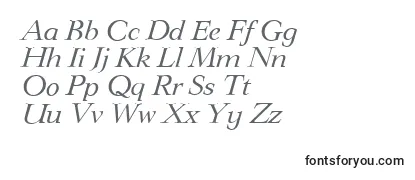 LingwoodserialItalic-fontti