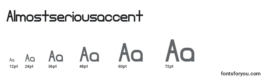 Almostseriousaccent Font Sizes