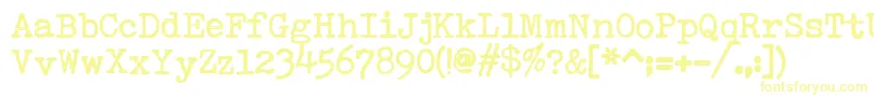 More about SmithyxtHeavyV22 Font SmithyxtHeavyV22 Font – Yellow Fonts on White Background