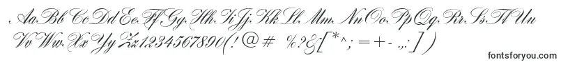 Шрифт HogarthScript – надписи красивыми шрифтами