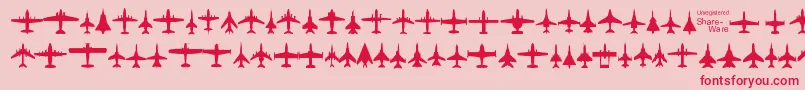 fuente Planest – Fuentes Rojas Sobre Fondo Rosa