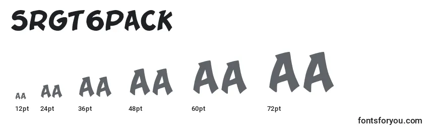 Srgt6pack Font Sizes