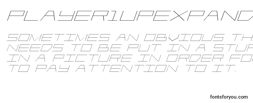 Review of the Player1upexpandital Font
