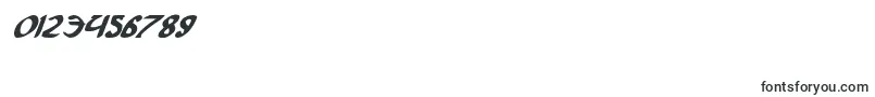 Foucaultboldital Font – Fonts for Numbers and Digits