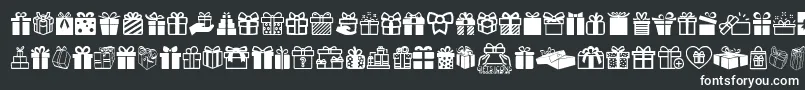 GiftsIcons Font – White Fonts